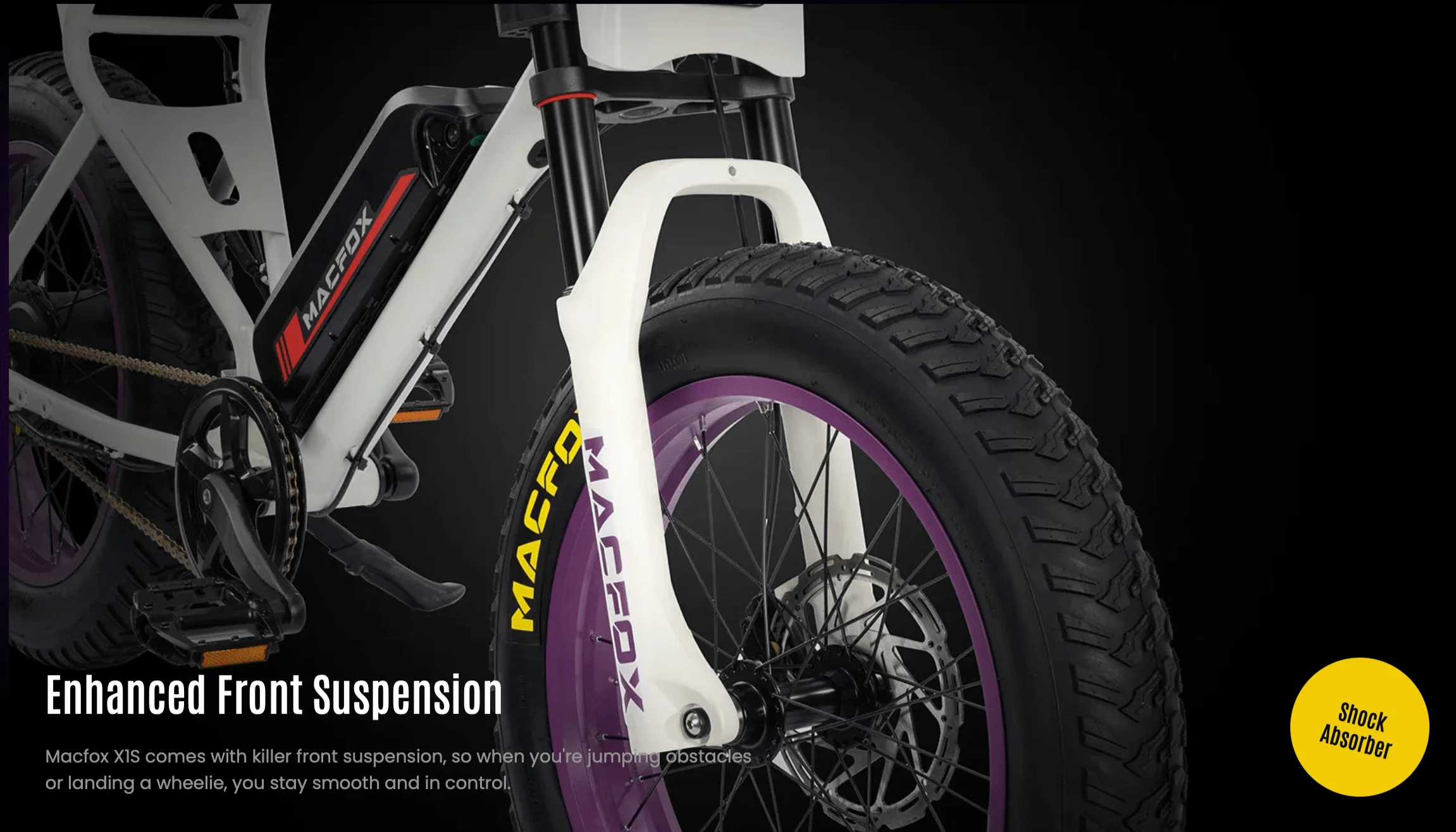 Macfox E-bike X1S x Bs.zay - Image 6