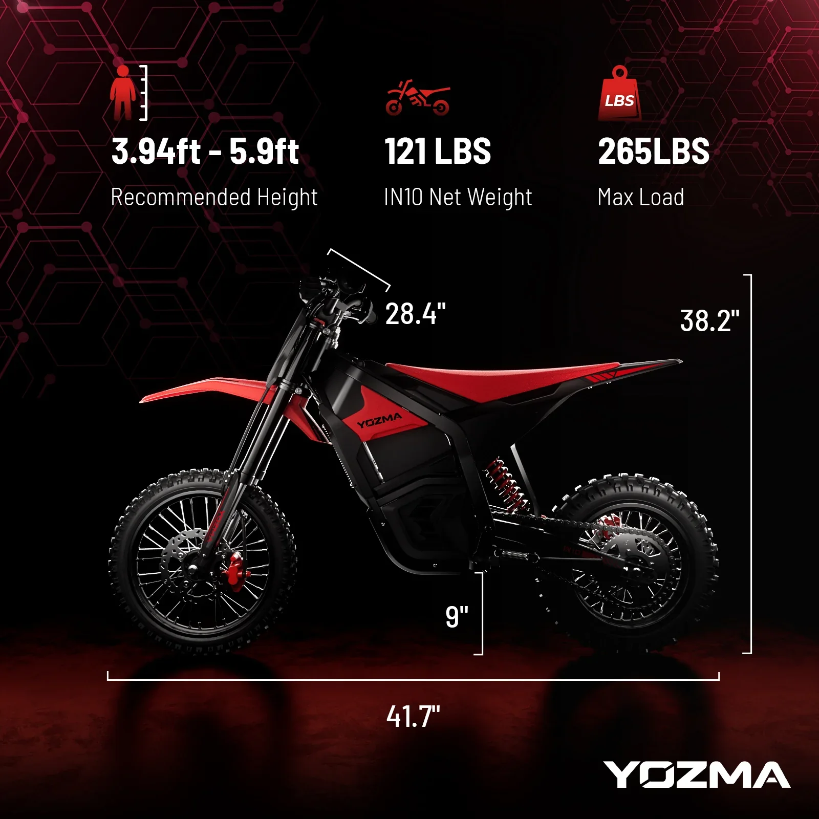 Yozma IN 10 Electric Mini Dirt Bike - Image 14
